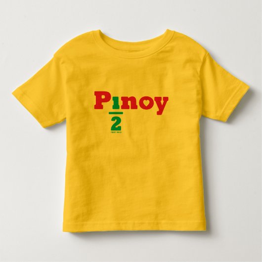 one_half pinoy kleinkind t-shirt (Vorderseite)