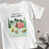 One Happy Camper 1. Geburtstag Camping Baby T - Sh Baby T-shirt