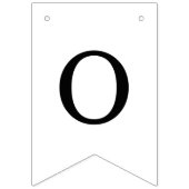 One Happy Camper Adventure Birthday Wimpelkette (Erste Fahne)