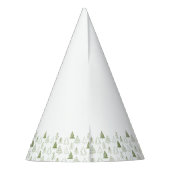 One Happy Camper Bear Party Hat Partyhütchen (Rückseite)