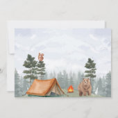 One Happy Camper Birthday Einladung (Rückseite)