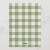 One Happy Camper Boy 1st Birthday Party Einladung (Rückseite)