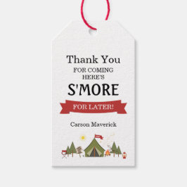 One Happy Camper Boys Birthday  Geschenkanhänger