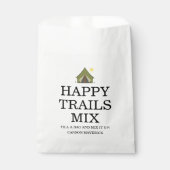 One Happy Camper Boys Birthday  Geschenktütchen (Vorderseite)