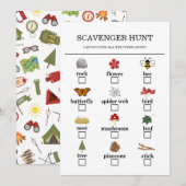 One Happy Camper Boys Birthday  Programm (Vorne/Hinten)