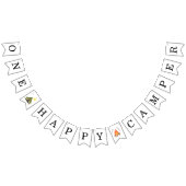 One Happy Camper Boys Birthday  Wimpelkette (Alle)