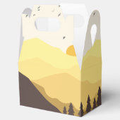 ONE Happy Camper Camping Erstgeburtstag Gefallen B Geschenkschachtel (Geöffnet)