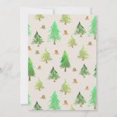 One Happy Camper Erste Geburtstagsparty Einladung (Rückseite)