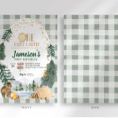 One Happy Camper Erster Geburtstag Einladung