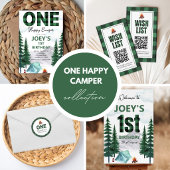 One Happy Camper Erster Geburtstag Serviette