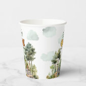 One Happy Camper First Birthday  Pappbecher (Links)