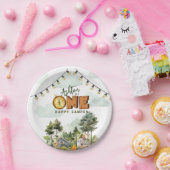 One Happy Camper First Birthday  Pappteller (Party)