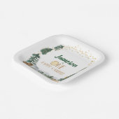 One Happy Camper Geburtstagsparty Teller (Gewinkelt)