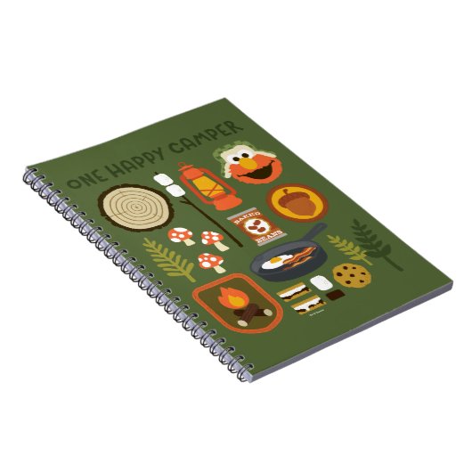 One Happy Camper Notizblock (Rechte Seite)