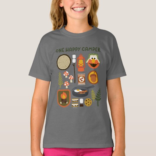 One Happy Camper T-Shirt (Vorderseite)