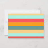 One Happy Camper Thankyou Note Card Mitteilungskarte (Rückseite)