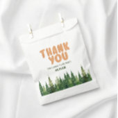 One Happy Camper Wood Boys 1. Geburtstag Geschenktütchen