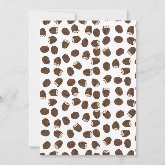 One Happy Coconut Invite 1st Summer Birthday Einladung (Rückseite)