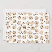 One Happy Cookie Invite 1st First Birthday Photo Einladung (Rückseite)