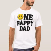 One Happy Dad Matching Birthday T-Shirt (Vorderseite)