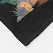 One Happy Daddy Camper 1st Birthday Camng Bear  Fleecedecke (Ecke)