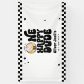 One Happy Dude 1st Birthday Banner (Vertikal)