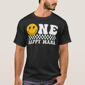 One Happy Dude Mama 1. Geburtstag Familie T-Shirt