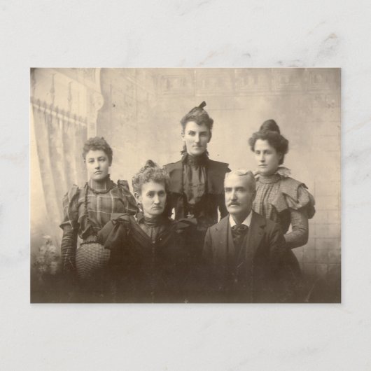 One Happy Family Postcard Postkarte (Vorderseite)