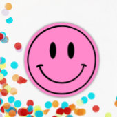 One Happy Gal 1. Geburtstag Smiley Einladung