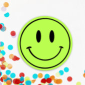 One Happy Gal 1. Geburtstag Smiley Einladung