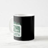 One Happy Grandpa Camper 1st Birthday Camng Bear Kaffeetasse (Vorderseite Links)