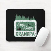 One Happy Grandpa Camper 1st Birthday Camng Bear  Mousepad (Mit Mouse)