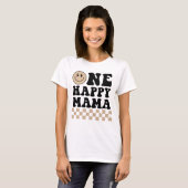 One Happy Mama in Tan T-Shirt (Vorne ganz)