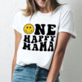 One Happy Mama Matching Birthday T-Shirt für Mama