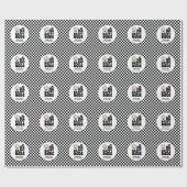 One Happy Typ 1. Geburtstag Geschenkpapier (Flach)