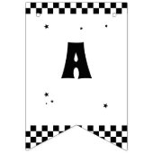 One Happy Typ 1. Geburtstag Wimpelkette (Dritte Fahne)