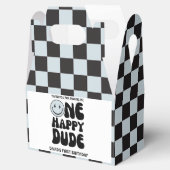 One Happy Typ Blue Happy Face Boy Erster Geburtsta Geschenkschachtel (Geöffnet)