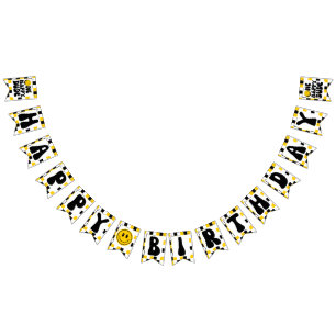 One Happy Typ Boy 1. Geburtstag Wimpelkette