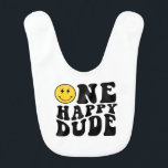 One Happy Typ Boy First Birthday Party Babylätzchen<br><div class="desc">One Happy Typ Boy First Birthday Party Baby Bib</div>
