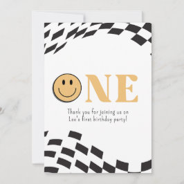 One Happy Typ Danke Karte