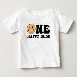 One Happy Typ Erster Geburtstag T - Shirt