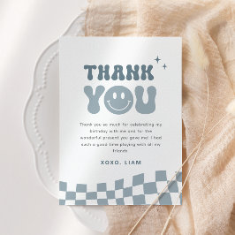 ONE Happy Typ Geburtstagsparty Danke Karte