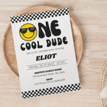 One Happy Typ One Cool Typ Boy's 1. Geburtstag