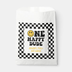 One Happy Typ Smile Face Boy ersten Geburtstag Geschenktütchen