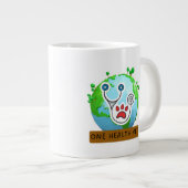 One Health Vet – Vet Global Health Animal Design Jumbo-Tasse (Vorderseite Rechts)