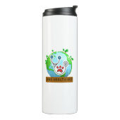 One Health Vet – Vet Global Health Animal Design Thermosbecher (Nach links gedreht)