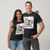 One Hip Physical Teacher Leopard Teacher Easter Da T-Shirt (Unisex)