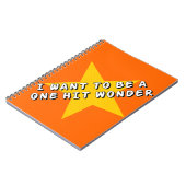 One Hit Wonder Notizblock (Linke Seite)