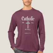One Holy Catholic Apostolic Church Tri-Blend Shirt (Vorderseite)