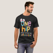 One Hop Speech Sprachpathologe Osterbunny S T-Shirt (Vorne ganz)